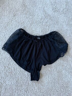 Only Hearts lace trim shorts
